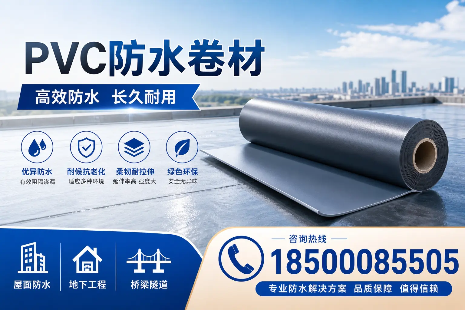 如何选择优质的pvc防水卷材?镇江的专家建议